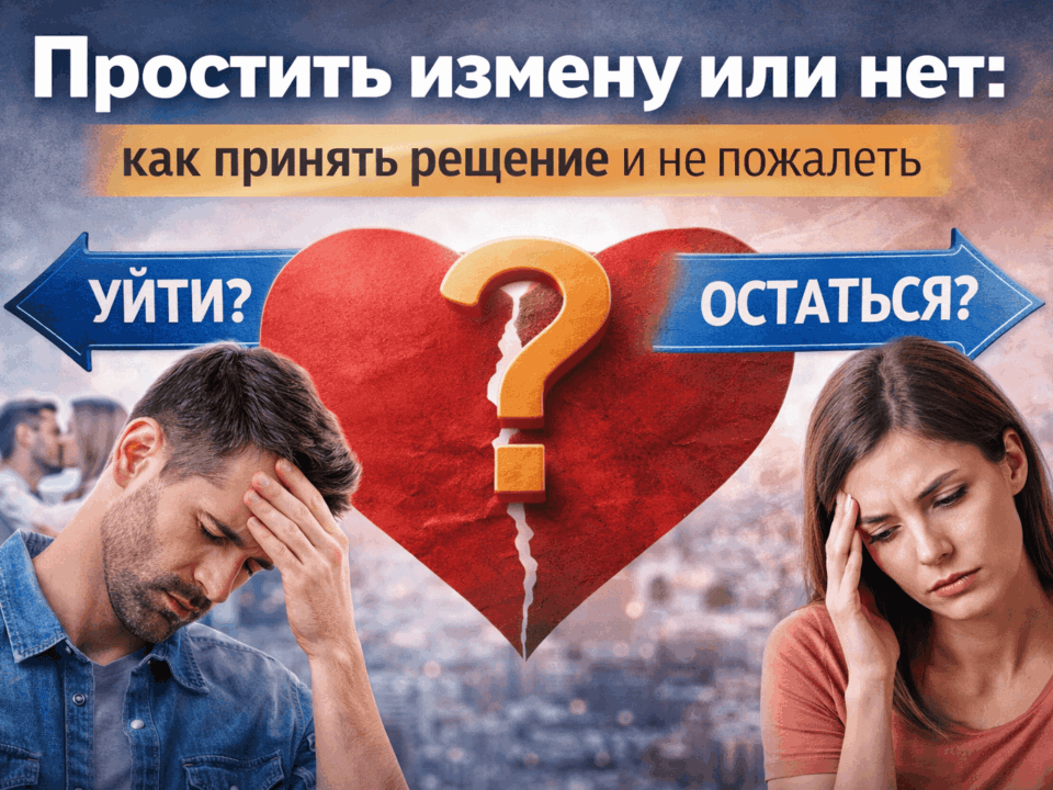 простить измену или нет