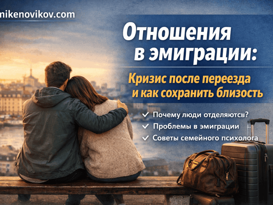 отношения в эмиграции