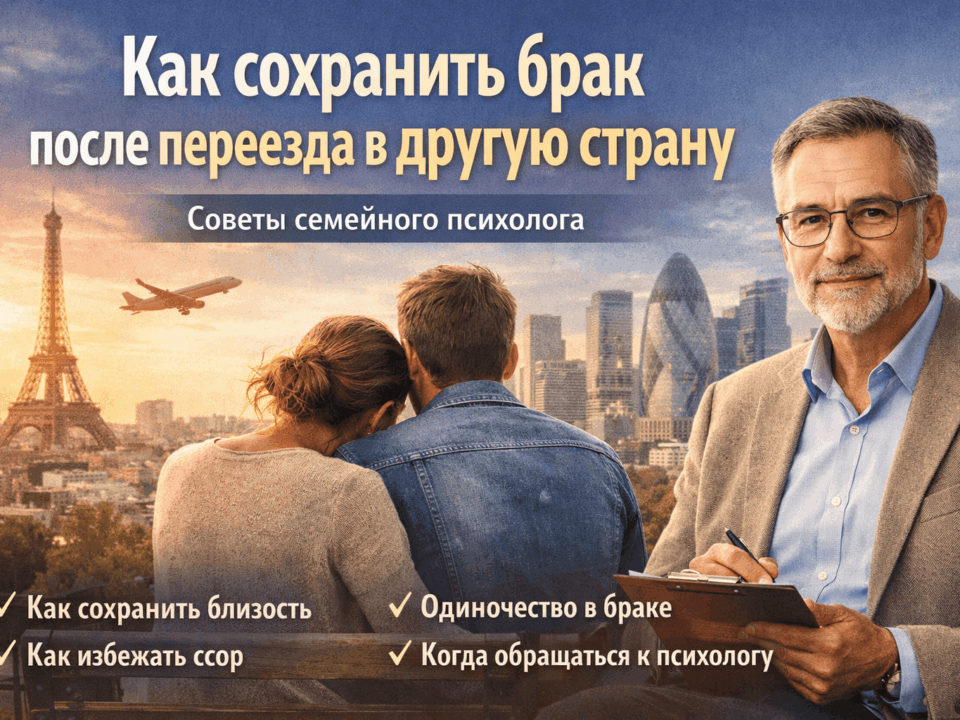 как сохранить брак после переезда