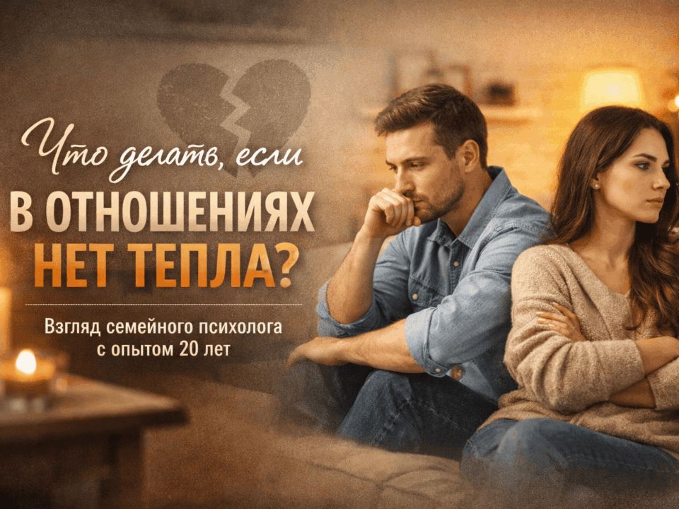 нет тепла в отношениях