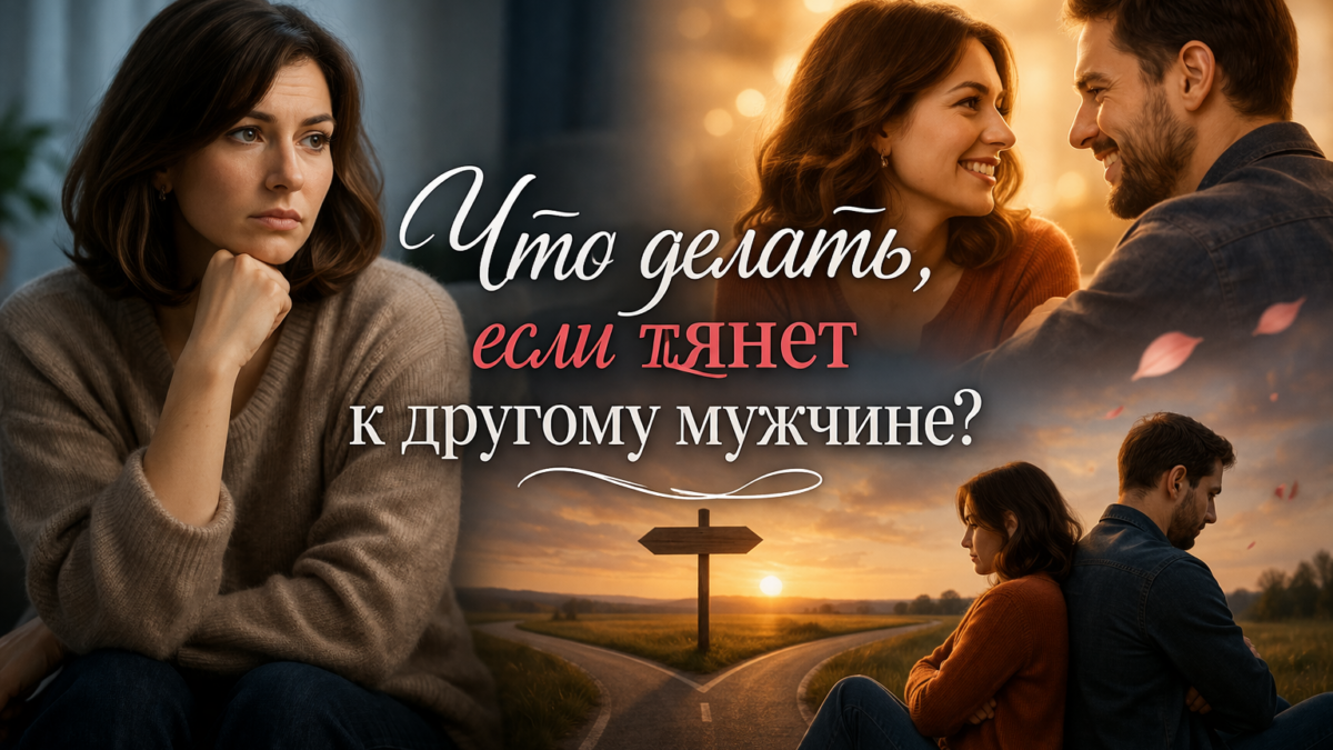 тянет к другому мужчине