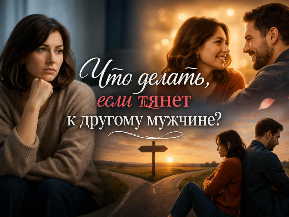 тянет к другому мужчине