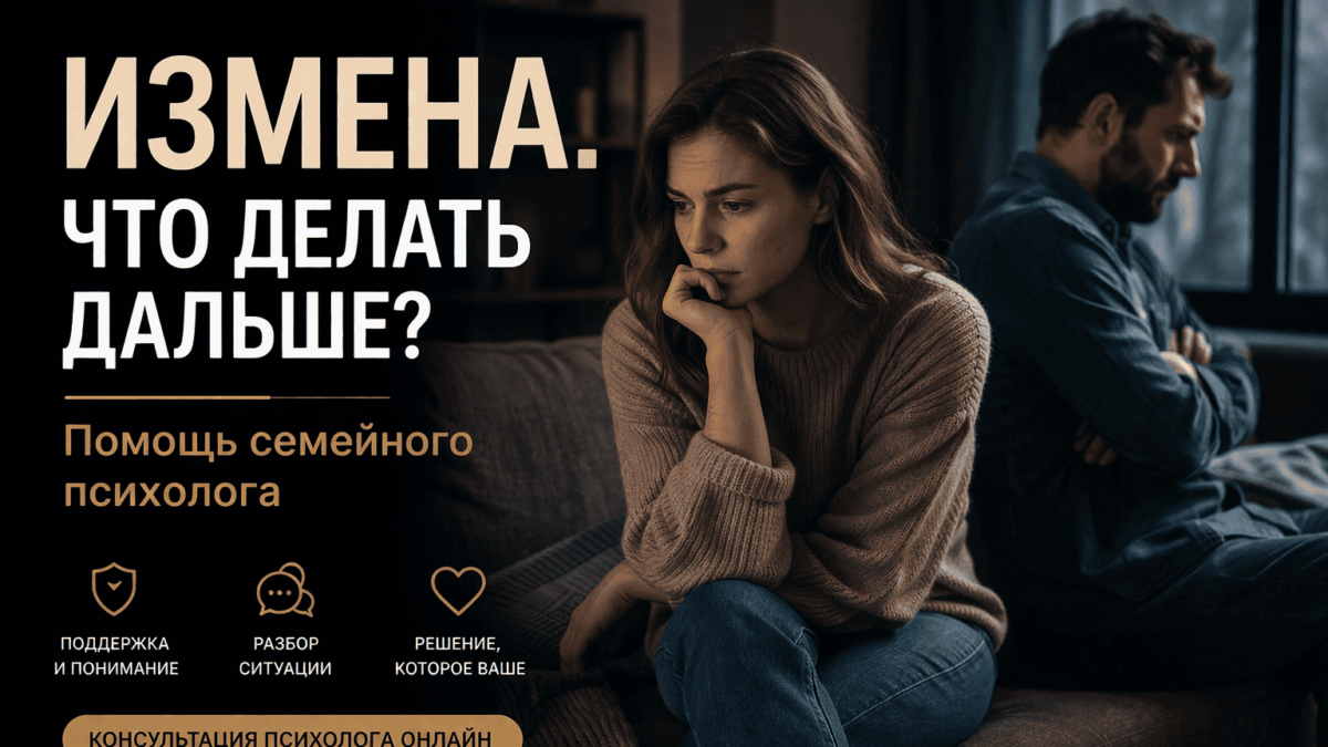 психолог при измене