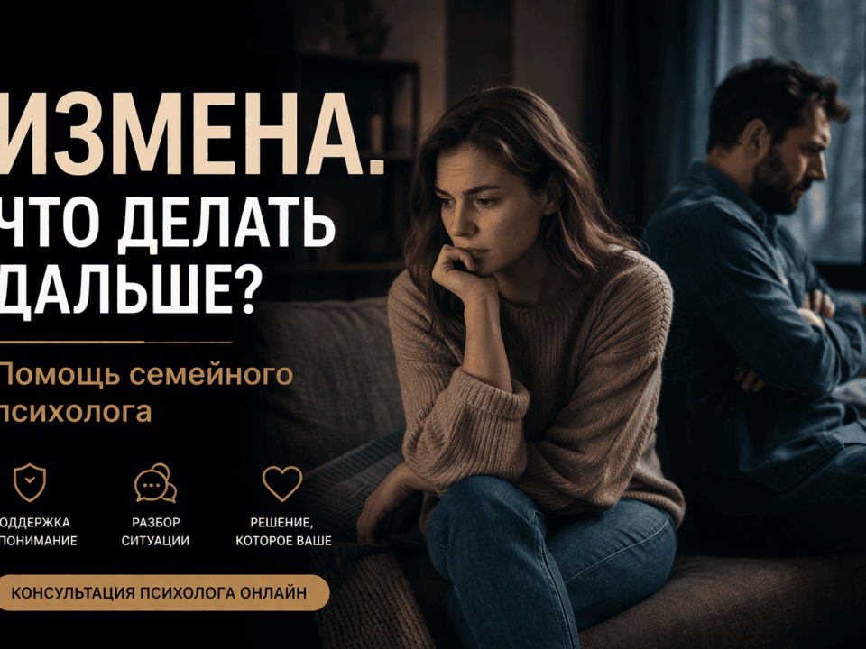 психолог при измене