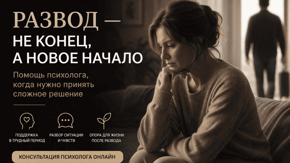 психолог при разводе