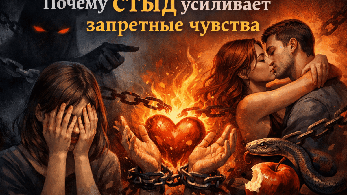 стыд усиливает чувства