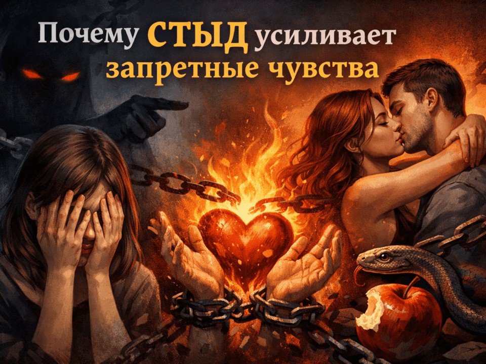 стыд усиливает чувства