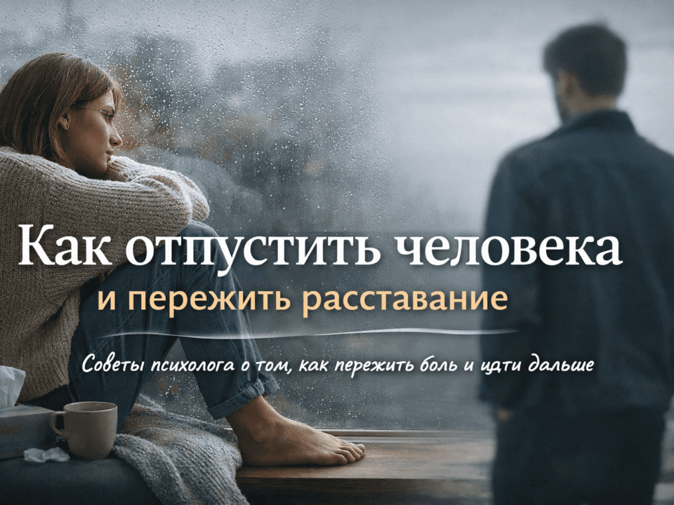 как отпустить человека и пережить расставание