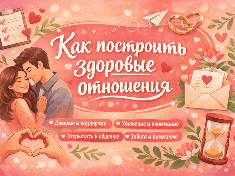 как построить здоровые отношения