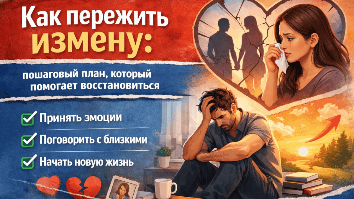 как пережить измену