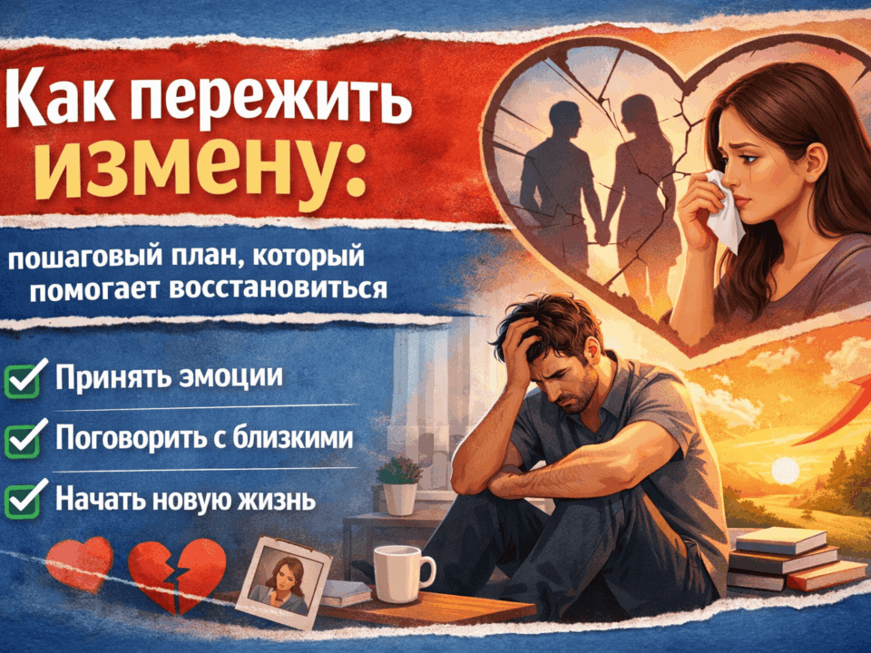 как пережить измену